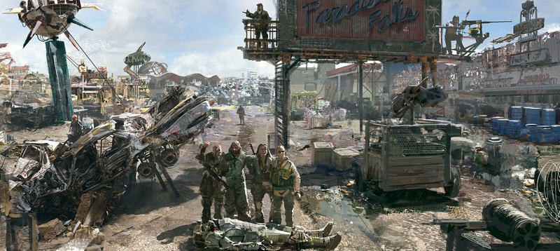 Illustration for article titled Remembering Fallout 3's Fantastic Concept Art